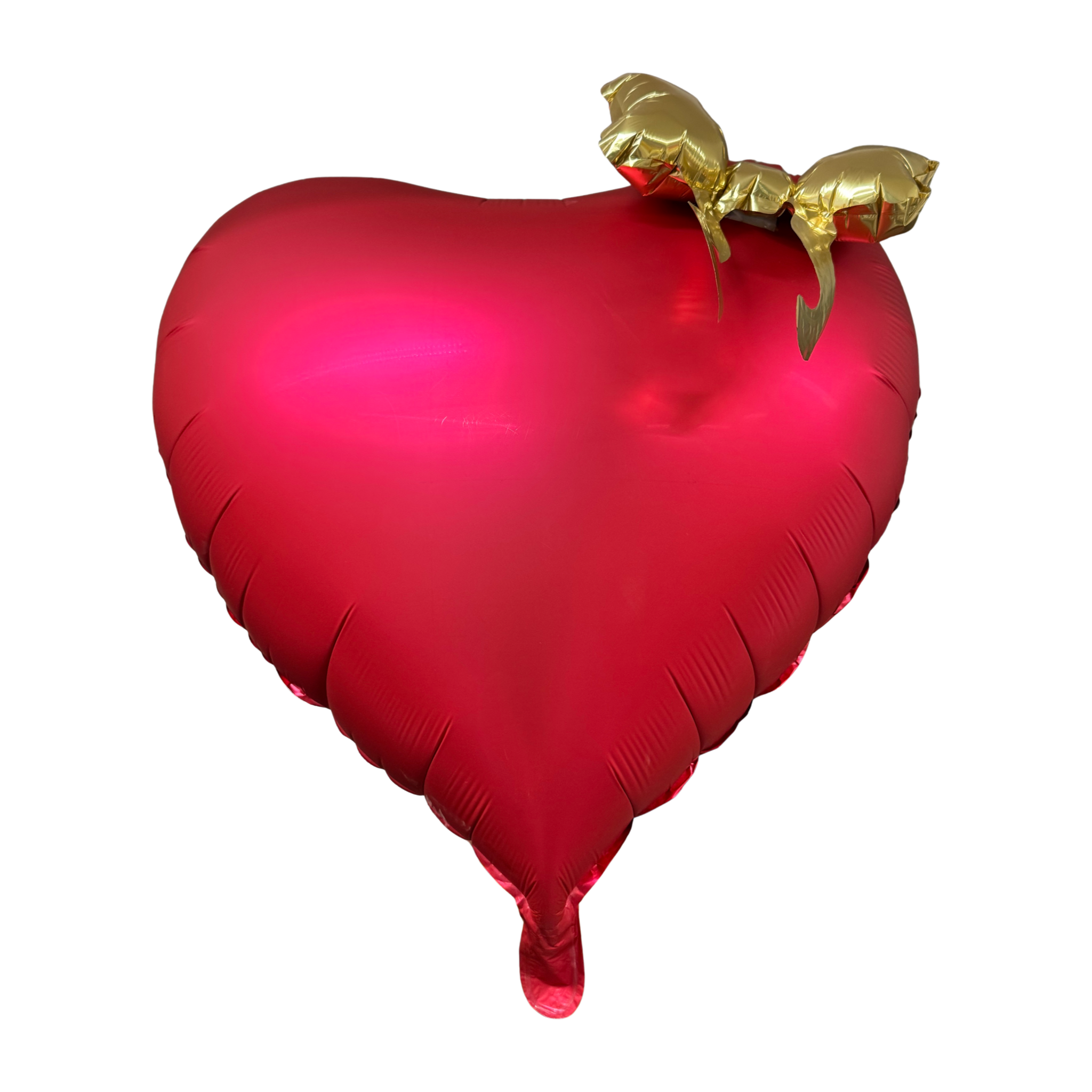 IMG_5500 Corazón Rojo con moño. 27cm - Imagen 1